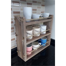 PremiumPort Pratik Baharatlık ve Bardaklık Seti, Şık ve Kullanışlı Mutfak Aksesuarı