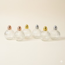 PremiumPort 6'lı Cam Tombik Baharatlık Seti, Şık ve Kullanışlı Mutfak Aksesuarı