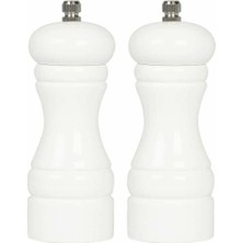 PremiumPort Baharat Değirmen Seti, Beyaz, Taze ve Pratik Kullanım