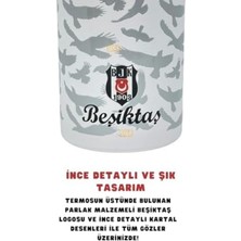 PremiumPort 650ML Çift Katlı Paslanmaz Çelik Termos Hediye Kutulu Beyaz