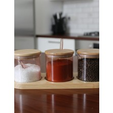 PremiumPort 3 Parça Baharatlık Seti, Şık ve Kullanışlı Mutfak Aksesuarları