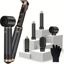 PremiumPort Hava Üflemeli 5'li Çok Fonksiyonlu Saç Şekillendirici ve Kurutma Makinesi