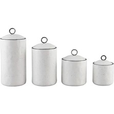 PremiumPort Şık 4'lü Baharatlık Takımı, Mutfağınıza Zarif ve Fonksiyonel Dokunuş