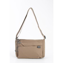 Sanmorris 6 Bölmeli Orta Boy Su Geçirmez Paraşüt Kumaş Çapraz Askılı Omuz Çantası 6026