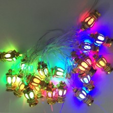 PremiumPort 20'li Renkli LED Kandil Feneri Seti, Aydınlık ve Şıklık Sunar