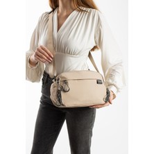 Sanmorris 4 Bölmeli Suya Dayanıklı Paraşüt Kumaş Yan Fermuar Detaylı Omuz Çantası 6030