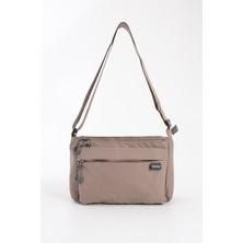 Sanmorris 6 Bölmeli Orta Boy Su Geçirmez Paraşüt Kumaş Çapraz Askılı Omuz Çantası 6026