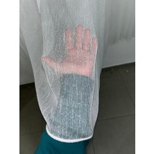 Ünverler Perde Şantuk Keten Premium Tül Perde - 3 Metre - Sık Pile 1/3