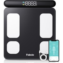 PremiumPort Akıllı Bluetooth Çok Fonksiyonlu Profesyonel Yağ Ölçer ve Baskül