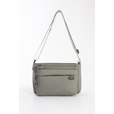 Sanmorris 6 Bölmeli Orta Boy Su Geçirmez Paraşüt Kumaş Çapraz Askılı Omuz Çantası 6026