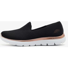 Skechers Summits Kadın Siyah / Pembe Altin Günlük Ayakkabı 896123Tk Bkrg