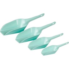 Ankaverse 4 Parça Ölçü Erzak Kürek Kaşık (5286)