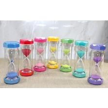 Plastik Çerceveli Renkli 15 Dk Kumsaati ALK4564