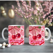 Çağlayan Reklam Cherry Baskılı Kupa Bardak