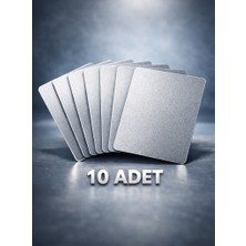 Rfgate Nfc Dijital Kartvizit NTAG215 Silver - 10 Adet