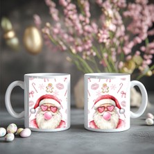 Çağlayan Reklam Komik Noel Baba Baskılı Kupa