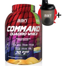 Command Quadro Whey 2100 gr ( Muz Mango ) Protein Tozu
