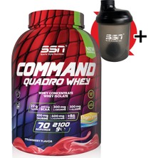SSN Sports Style Nutrition Command Quadro Whey 2100 gr Çilek Protein Tozu