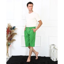 İlkyaz Fashion Erkek Lakost Fıstık Yeşili Kapri