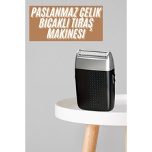 İlkyaz Fashion Günlük Sakal Tıraşına Uygun Tıraş Makinesi Elektrikli Şarj Edilebilir ILKYZHB-RS3455