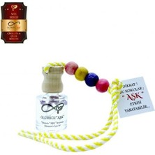 Koku Hanem Toptan Ölümsüz Aşk Mix Serisi Çikolata & Çilek 10 Adet 8 ml Silindir Şişe Oto Kokusu Araç Araba Parfümü