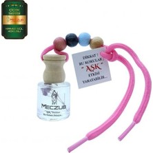 Koku Hanem Toptan Meczub Çiçek Serisi Kırmızı Gül 10 Adet 8 ml Silindir Şişe Oto Kokusu Araç Araba Parfümü