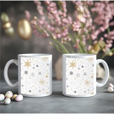 Çağlayan Reklam Kar Taneleri Baskılı Kupa Bardak