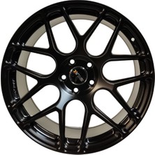 Slk Jant 2 Adet SLK-8018 8,5*19 5*112 ET38 73,1 Mat Black Jant (Takım)