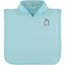 Mini Damla Minidamla Little Life Erkek Bornoz - Mavi Standart