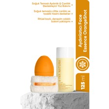 Iva Natura Orange Face Shot - Frozen Face Essence 3'lü Set (ESSENCE+HAVLU+BUZ KALIBI)