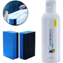 İlkyaz Fashion Baseus Araç Bakım Ön Cam Temizliği 200ML Yağ Çözücü ve Parlatıcı Sprey ve Sünger Oto Bak
