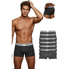 New Lilla Erkek 6'lı  Diamond Elite Platinum Plus Boxer Paketi