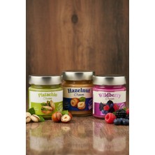 Frapella Fındık Kreması, Antepfıstık Kreması, Orman Meyvesi Kreması, 3 Adet x 220 Gr.