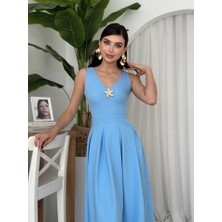 Etiler Collection Late Yıldız Detaylı Elbise