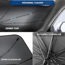 İlkyaz Fashion Fiat Fiorino Citroen Berlingo Renault Kangoo Ford Courier Vw Caddy Uyumlu Oto Şemsiye ILKYZHB-RS345