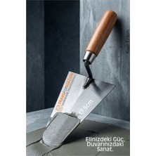 İlkyaz Fashion Çelik Sıvacı Malası 17.5 cm - Ultra Dayanıklı Ergonomik Saplı Premium Mala  ILKYZHB-RS3455