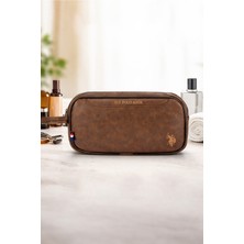 U.s. Polo Assn. PLTRS25001 Kahverengi Erkek El ve Traş Çantası – Suya Dayanıklı, Şık ve Pratik Tasarım