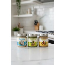 Frapella Antep Fıstık Ezmesi, Badem Kreması, Hindistan Cevizli Kreması 3 Adet x 220 Gr.