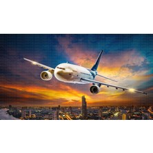 Arterior Wallpaper Güneşin Işıkları Içinde Uçak Poster Duvar Kağıdı