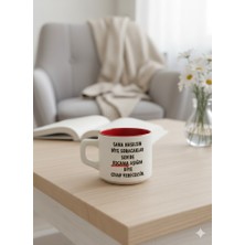 Palto Tasarım Kocama Aşığım Diye Cevap Vereceksin Beyaz Venüs Kupa - Hediyelik Kupa Fincan Mug