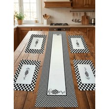 Home Desenli Desenli Runner & 4’lü Kare Supla Takım