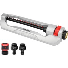 Braventa Collection 94110 Çim ve Bahçe Metal Osciallating Su Yağmurlama Yard Için