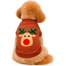 GedyCo Scaly Deer - Tarçın Kaşkorse Kollu Tişört