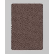 English Home Peggy Peluş Halı 60x90 cm Kahve