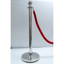 Gümüş / Silver / Gri 1 Adet Direk Protokol Bariyeri (Halatsız)