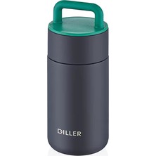 Diller Çelik Termos 350 ml - Siyah Standart