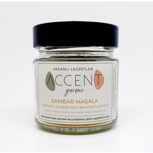 Accent Gurme Sambar Masala (Topraksı-Kekiksi Hint Baharat Karışımı)-90 gr (Cam Kavanoz)