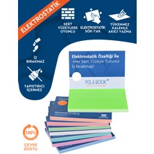 Polabook Akıllı Not Kağıdı - 7x10 cm 100 Sayfa - Mint Yeşili - Yapışkansız Post-it