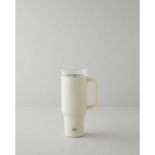 English Home Good Mood New Etna Çelik Termos 900 ml Krem