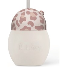 Elhee Sızdırmaz Alıştırma Bardağı Pembe Leopar 240 ml